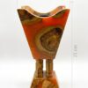 OLIVE WOOD EPOXY RESIN INCENSE BURNER